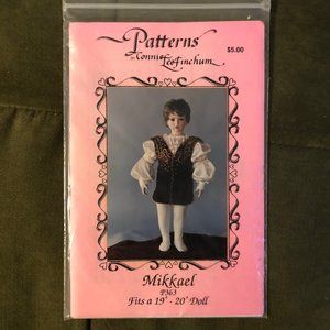 PRINCE MIKKAEL SEWING PATTERN FOR 19" -20" DOLL NEW UNCUT UNUSED